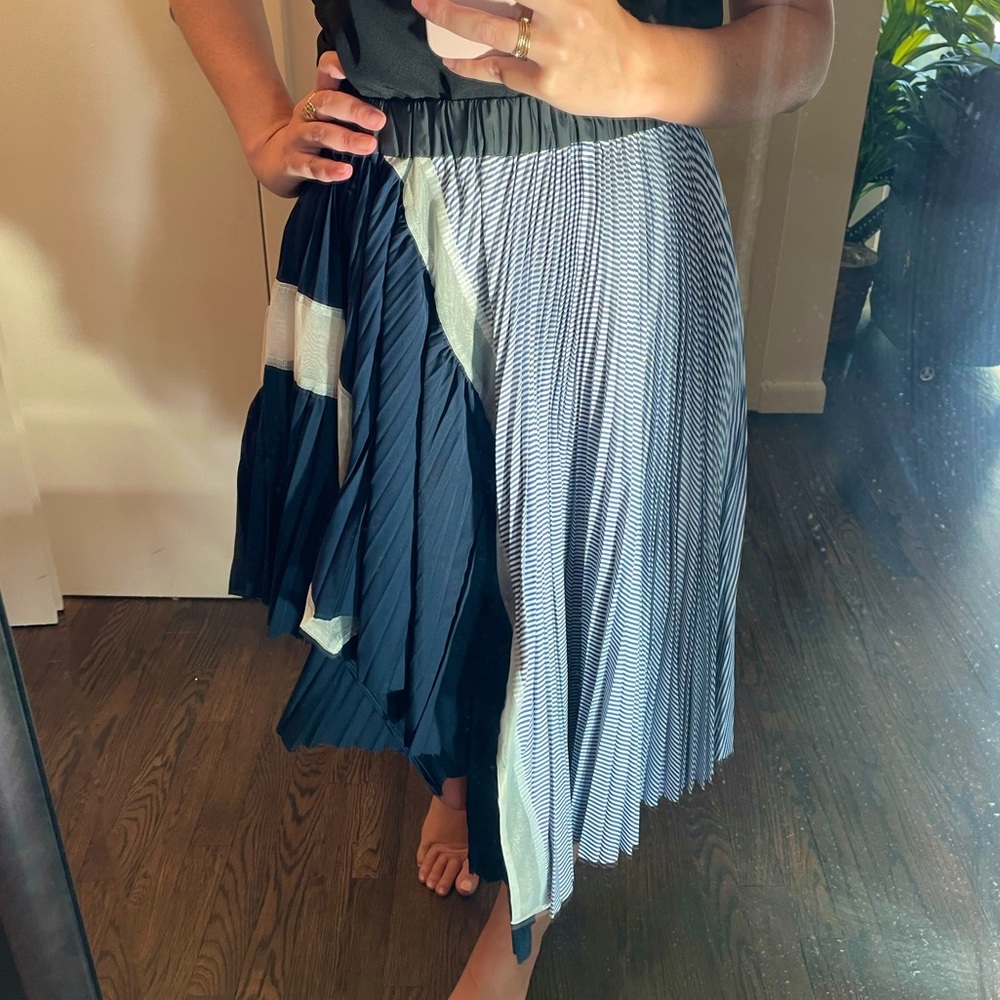 Sacai pleated skirt